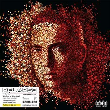 eminem new cd cover. Eminem Album Cover Relapse