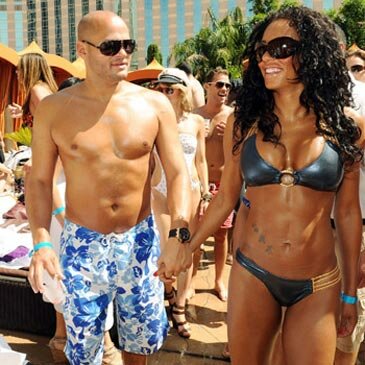 While out at US Weekly's Hot Bodies Pool Party at TAO Beach in Las Vegas the