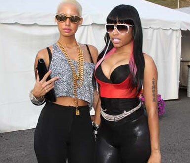 nicki minaj girlfriend lyrics. Photo of Amber Rose and Nicki