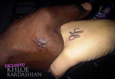 Khloe Kardashian and Lamar Odom Tattoo photos Khloe Kardashian full name 