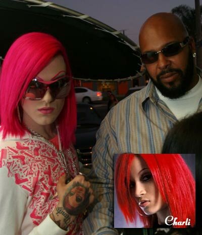 Suge Knight Standing Next To Drag Queen