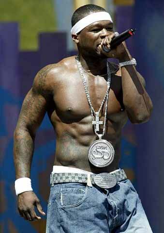 50 Cent performing