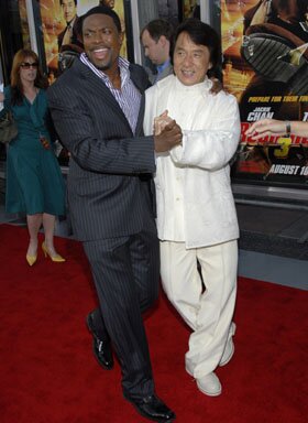 Chris Tucker and Jackie Chan - Rush Hour 3 Premiere