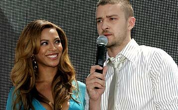 Justin Timberlake and Beyonce