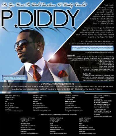 Work For Diddy