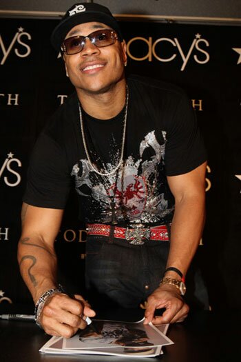 LL Cool J at Clothing Line Debut