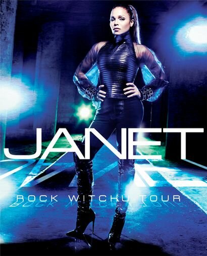 Janet Jackson Rock Witchu Tour Poster