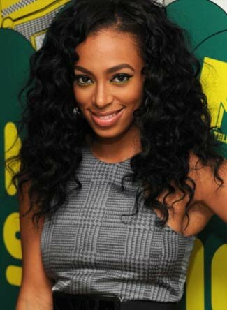 Solange Knowles at MTVâ€™s TRL