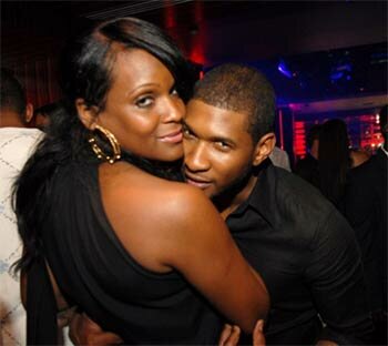 Photo of Usher and Tameka Raymond
