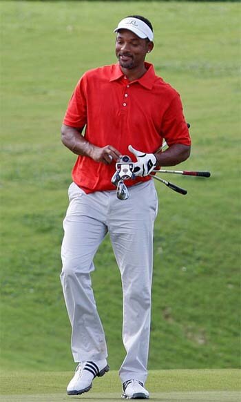 Photo of Will Smith Golfing In Cabo San Lucas, Mexico