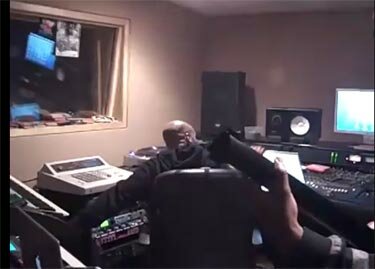 B.o.B and DJ TOOMP In The Studio For B.o.B Album