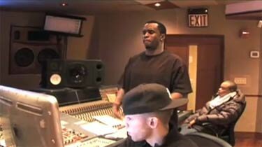 Diddy In The Studio