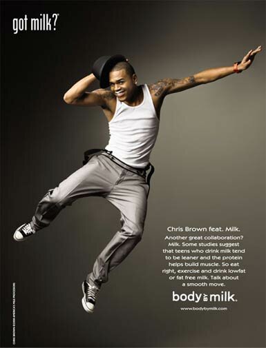 Chris Brown Got Milk Ad Campaign