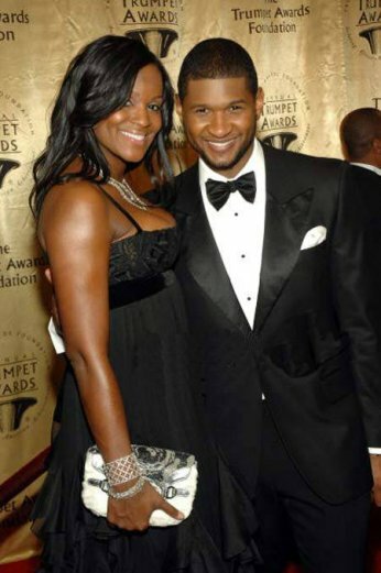 Usher Raymond and Tameka Foster On The Red Carpet