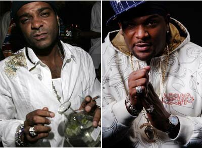 Photo of rapper Jim Jones and Trick Trick