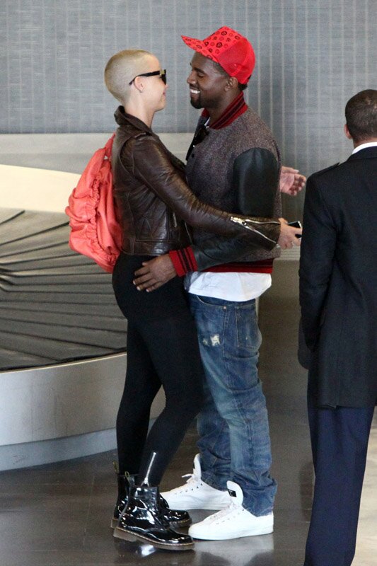 Photo of Kanye West and Amber Rose Heads To Paris Fashion Week