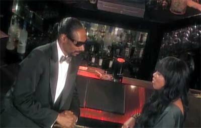 Meagan Good and Snoop Dogg on Dogg After Dark