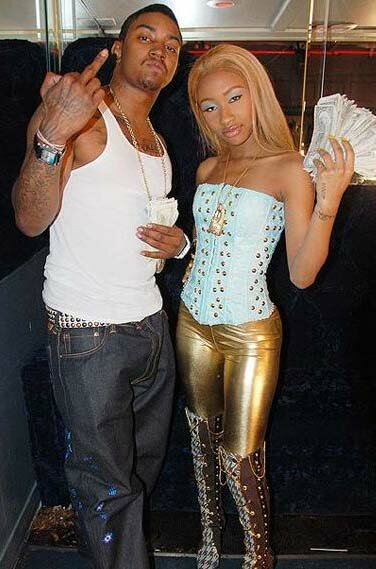 Photo of rappers Lil Scrappy and Diamond