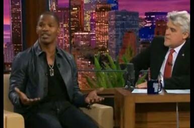 Jamie Foxx Apologizes To Miley Cyrus on Jay Leno