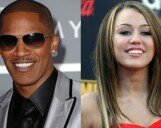 Jamie Foxx and Miley Cyrus Photo