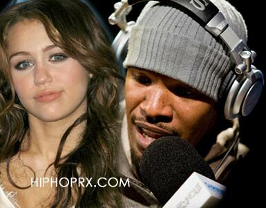 Jamie Foxx and Miley Cyrus Photo