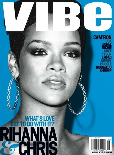 Rihanna on the cover of Vibe Magazine May 2009