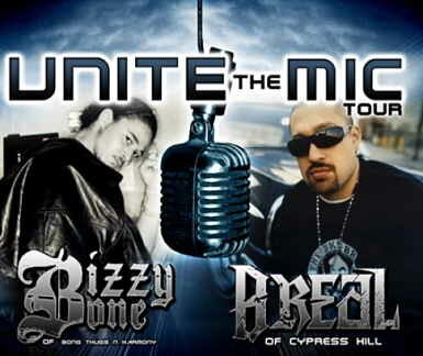 B-Real and Bizzy Bone - Unite The Mic Tour