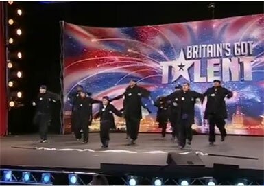 Photo of Diversity performing at Britains Got Talent