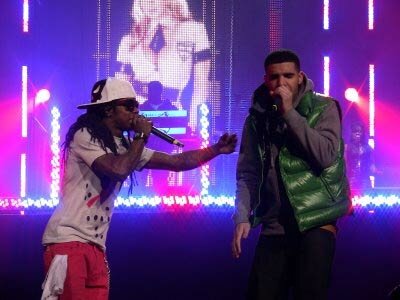 Picture of Lil Wayne and Drake