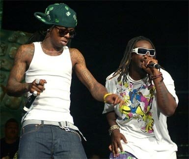 Photo of Lil Wayne and T-Pain