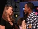 Picture of Mariah Carey and Terrance J on BET 106 and Park