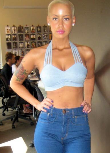 Amber Rose Sexy Ford Models Picture