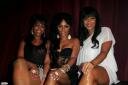 Sexy Photo of Lil Kim, Lisa Raye, Trina at birthday party in Miami, FL