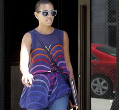 Photo of Solange Knowles Haircut - Shaves Her Hair Bald