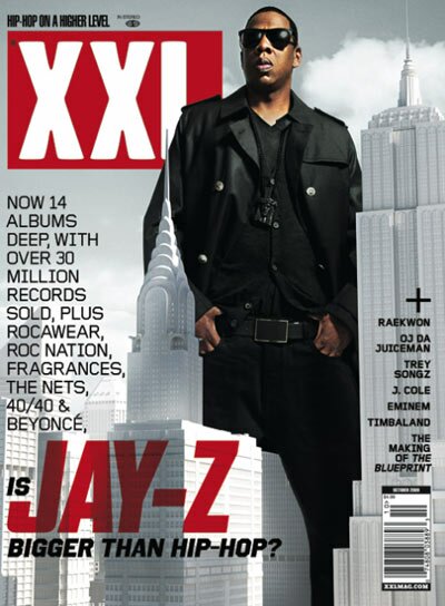 Jay-Z on the cover XXL Magazine October Issue 2009