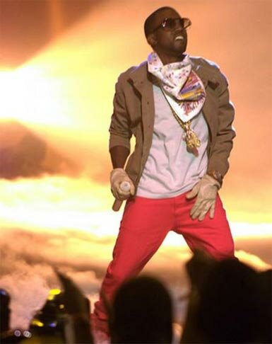 Photo of Kanye West at BET Awards
