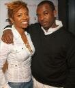 Photo of singer Kandi Burruss and Ex-Fiance A.J. Jewell