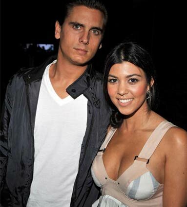 Picture of Kourtney Kardashian and Scott Disick