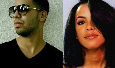 Photo of rapper Drake and Aaliyah