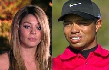 Picture of Jaimee Grubbs and Tiger Woods