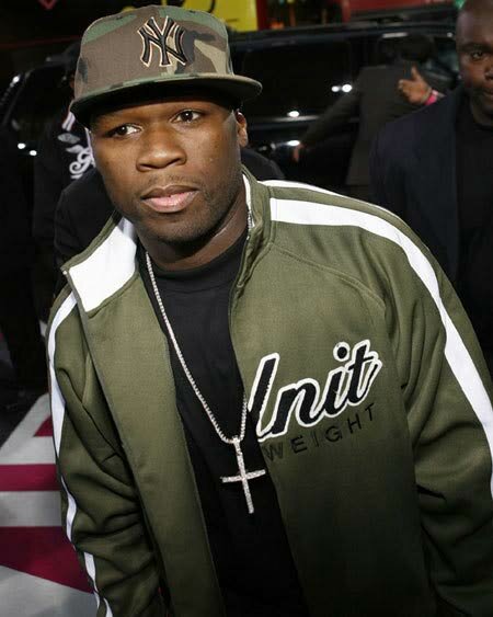 Photo of 50 Cent, whose now dissing rapper Jay-Z