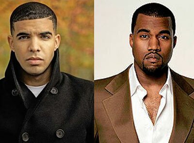 Photo of Drake, Kanye West