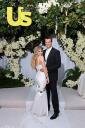 Photo of Fergie and husband Josh Duhamel US Mag wedding picture