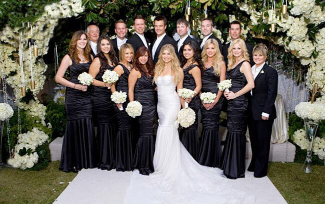 Photo of Fergie and husband Josh Duhamel wedding picture