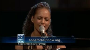 Photo of Alicia Keys - Hope For Haiti Now Live Performance - Prelude To A Kiss (Live)