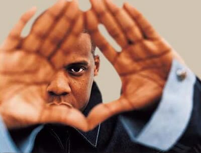 Photo of Jay-Z pyramid symbol