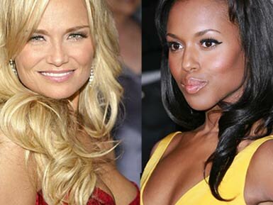 Picture of Kristin Chenoweth and Kerry Washington - To Play Lesbian Lovers