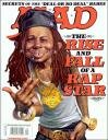 Lil Wayne cartoon photo on the cover of Mad Magazine, December 2008 issue