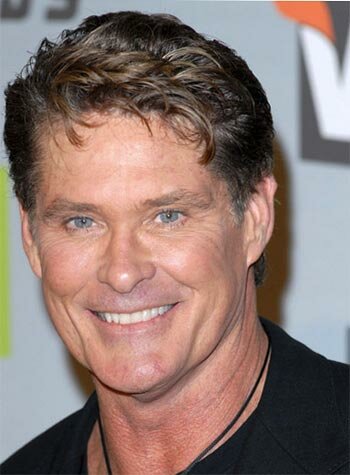 Photo of actor and singer David Hasselhoff