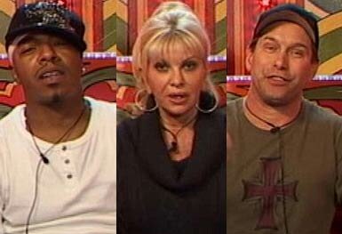 Picture of Sisqo, Ivana Trump and Stephan Baldwin on Celebrity Big Brother UK